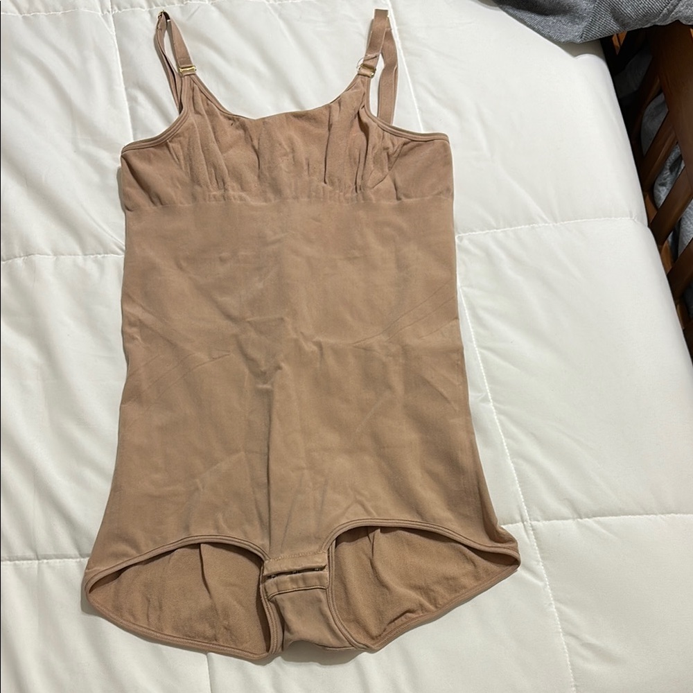Women's Tan Shapewear Bodysuit